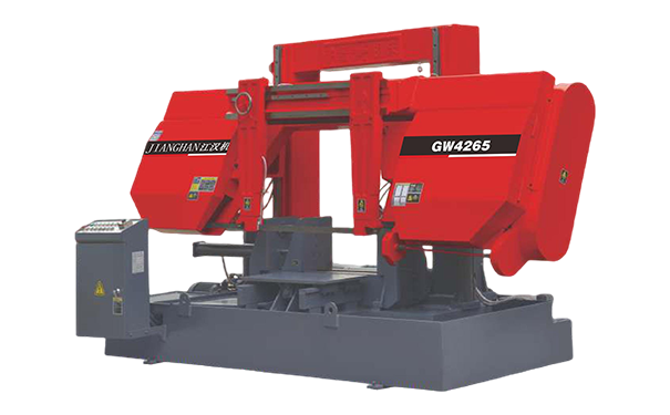 芦溪GW4265双柱龙门卧式带锯床