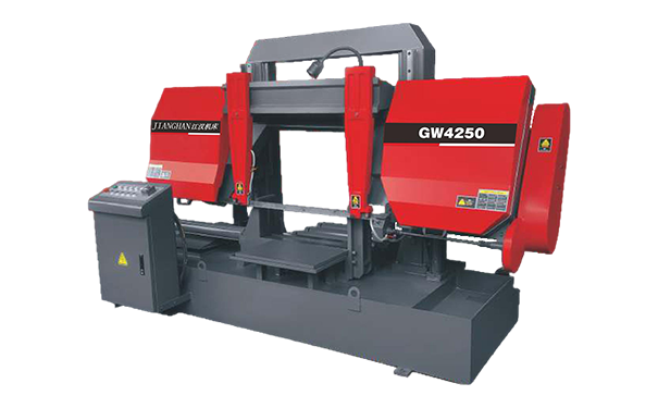 芦溪GW4250双柱龙门卧式带锯床