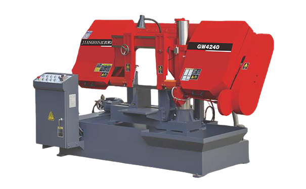 芦溪GW4240双柱卧式带锯床