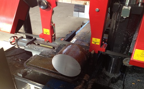 芦溪卧式带锯床加工时出现明显振荡如何排查？